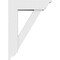 Ekena Millwork Standard Traditional Architectural Grade PVC Bracket with Traditional Ends, 5"W x 16"D x 22"H BKTP05X16X22TRA01 - alternate 4